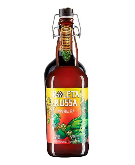 CERVEJA ROLETA RUSSA IPA - GFA DESC 500ML OC: