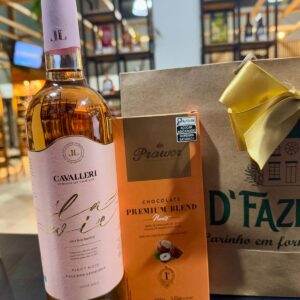 KIT DIA DA MULHER CHOCOLATE AND WINE